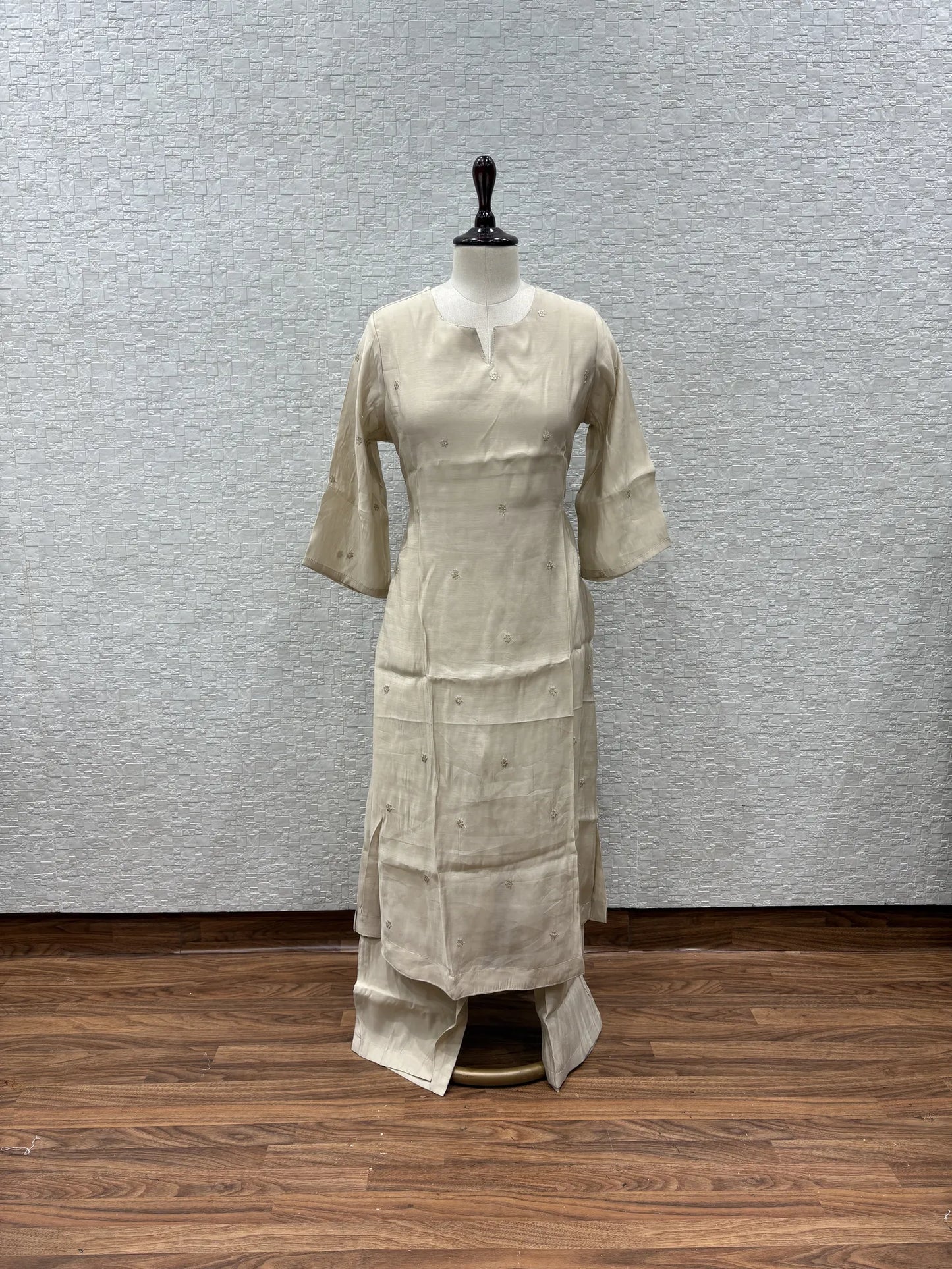 Pearl Scatter Kurti Pant Set 216-3-52