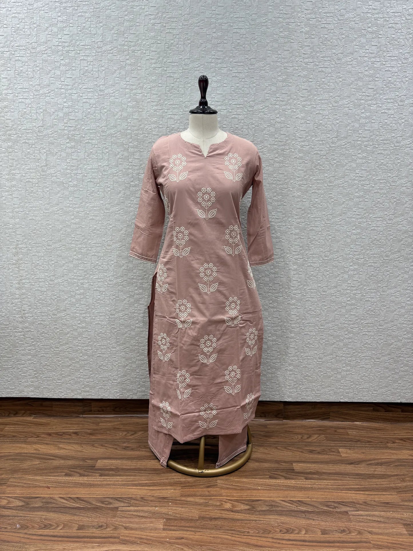 Pink Blossom Dupatta Set 2610-9-57