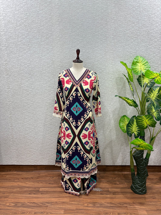 Virasat Ikkat- Premium Cotton KPD