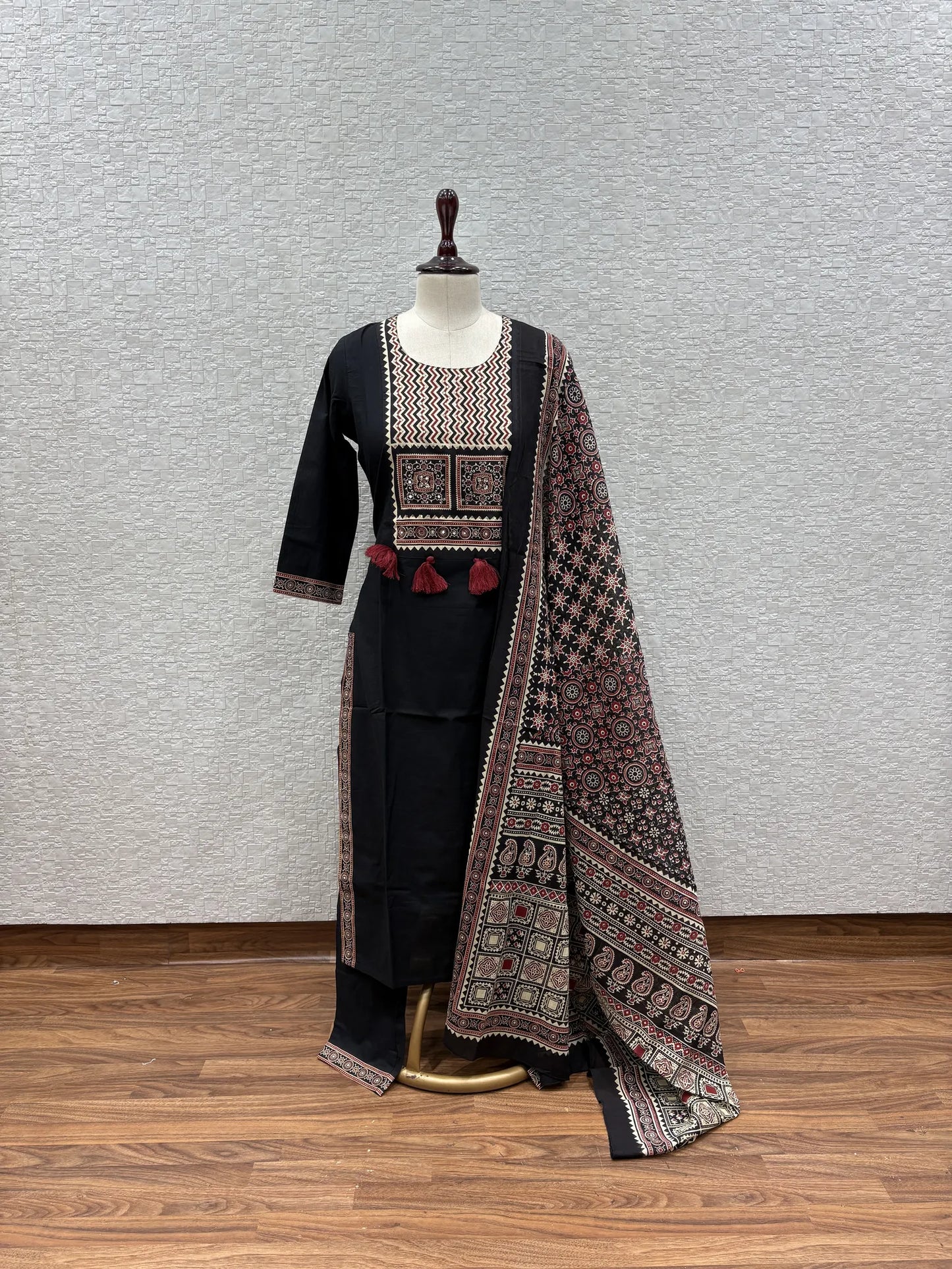 Kalamkari Dupatta Set 0881-7-60