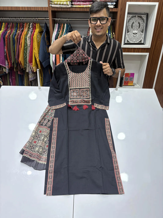 Kalamkari Dupatta Set 0881-7-60