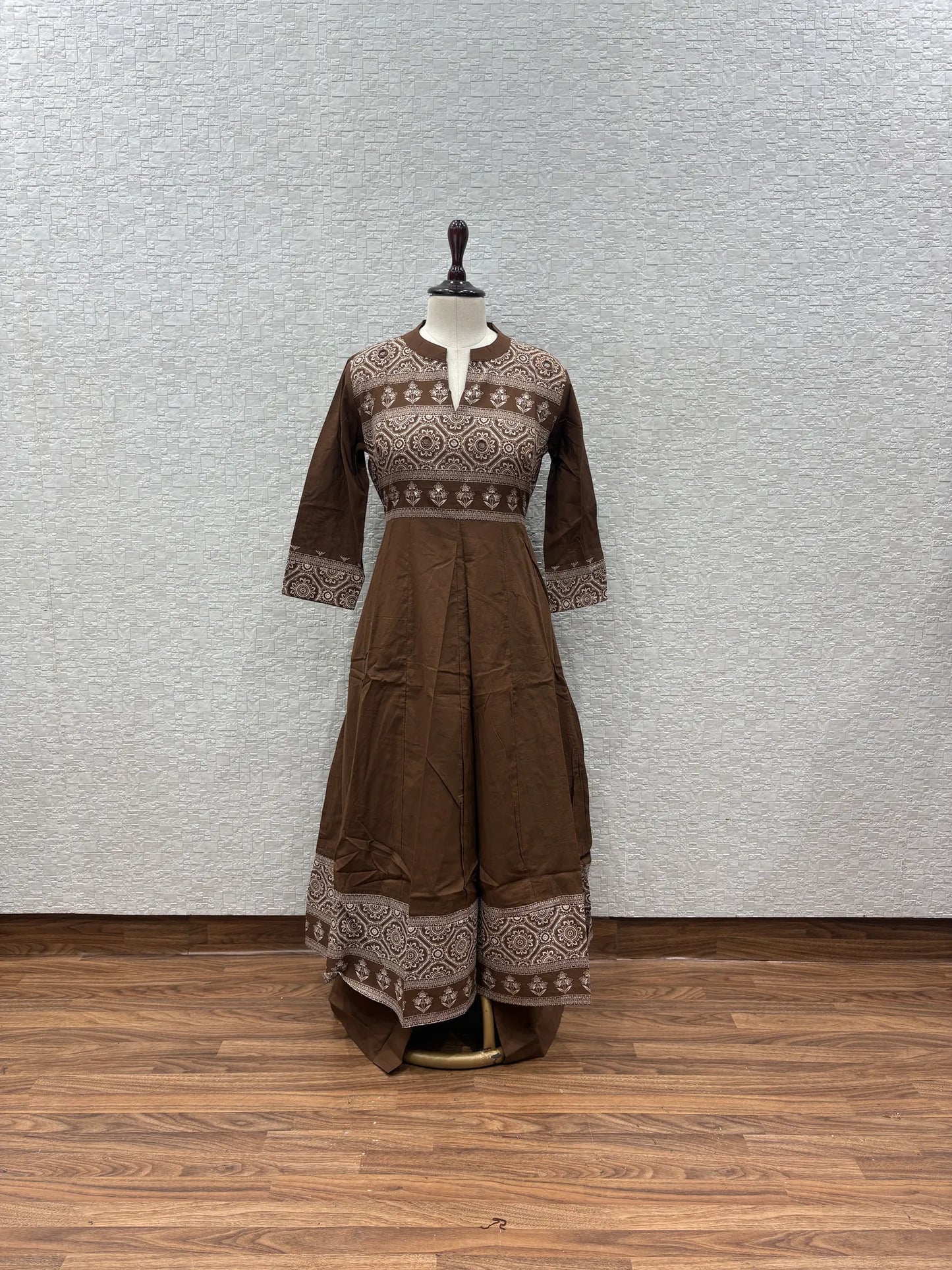 Medallion Block Print Dupatta Set 147-18-60