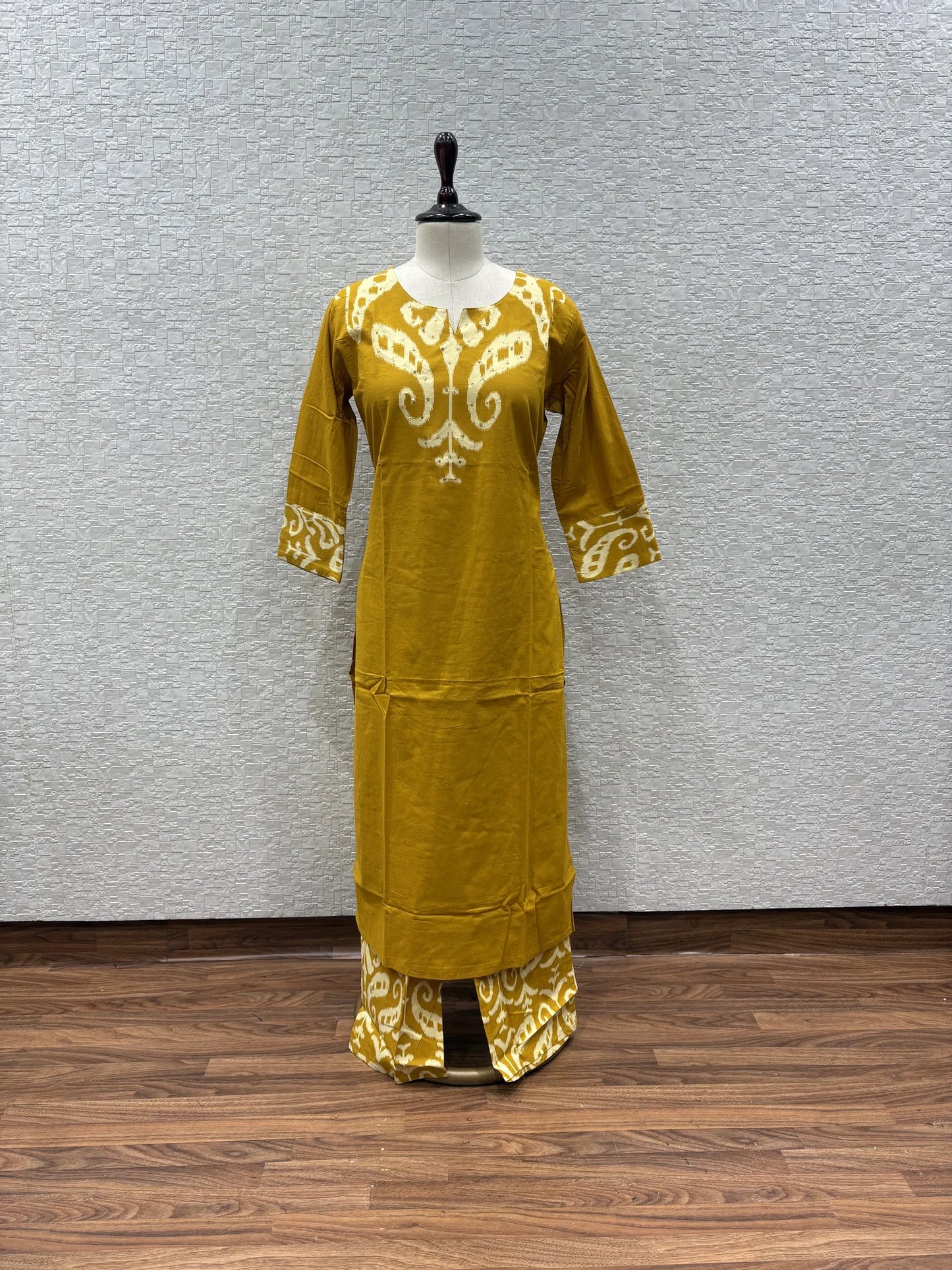 Ikat Wings Kurti Pant Set 147-5-60