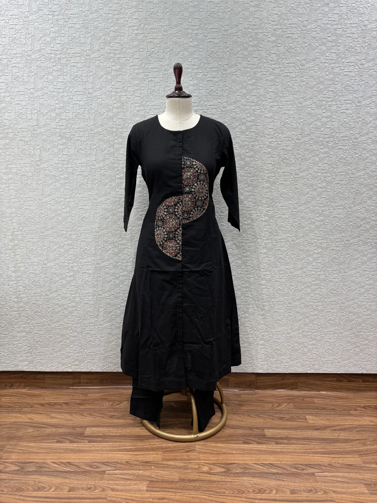 Chakra Ajrakh Dupatta Set – 179-9-6