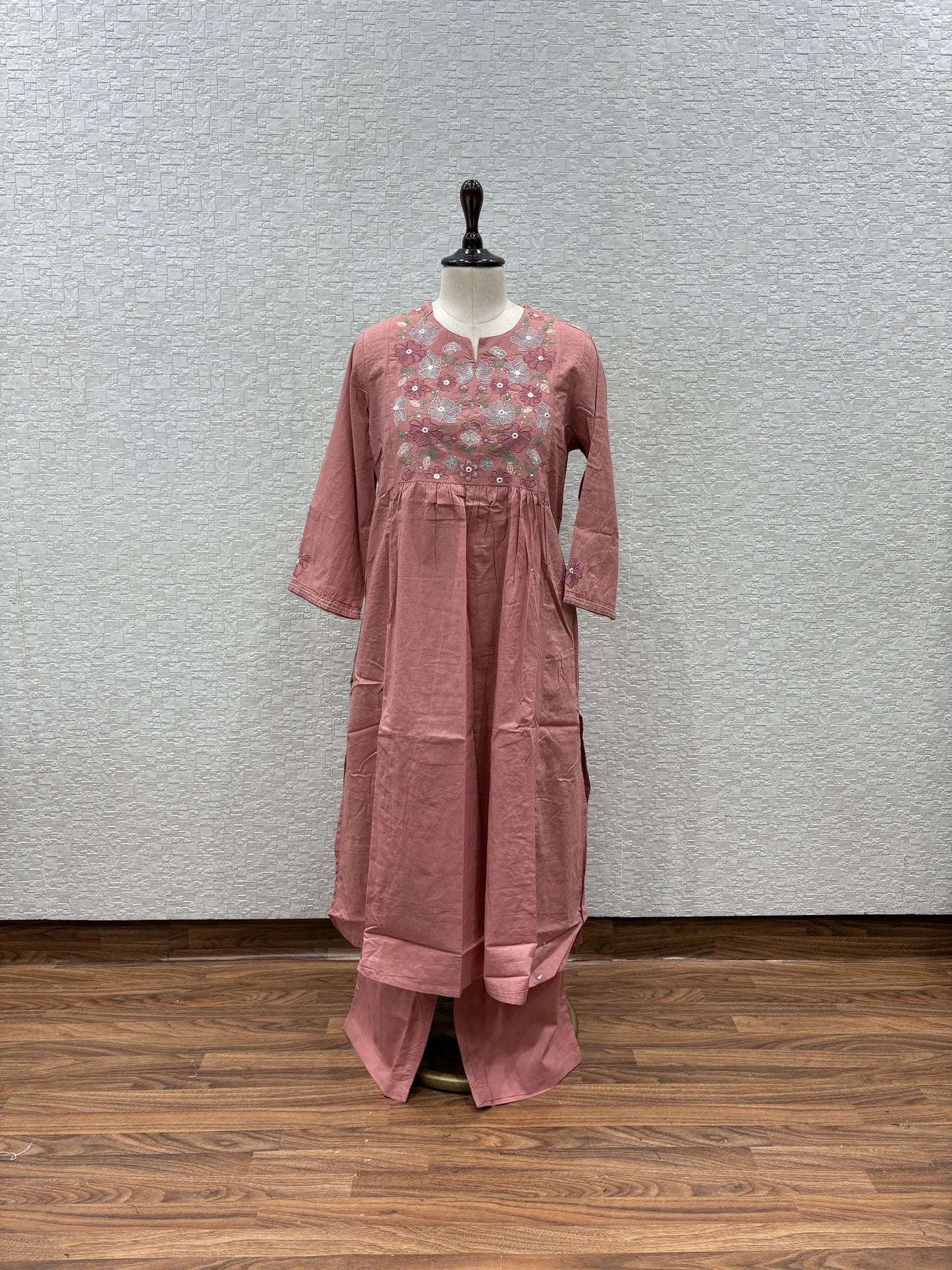 Bloom Yoke Kurti Pant Set 216-1-52