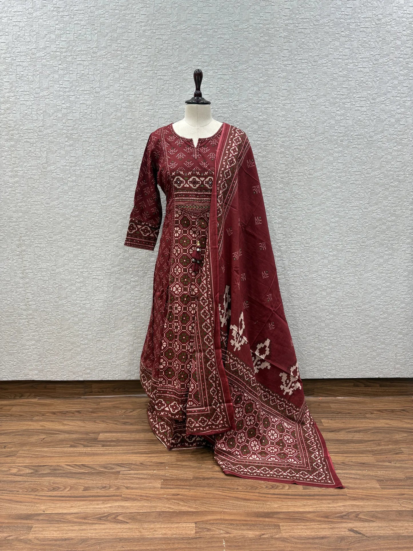 Modern Parampara Dupatta Set 3873-8-55