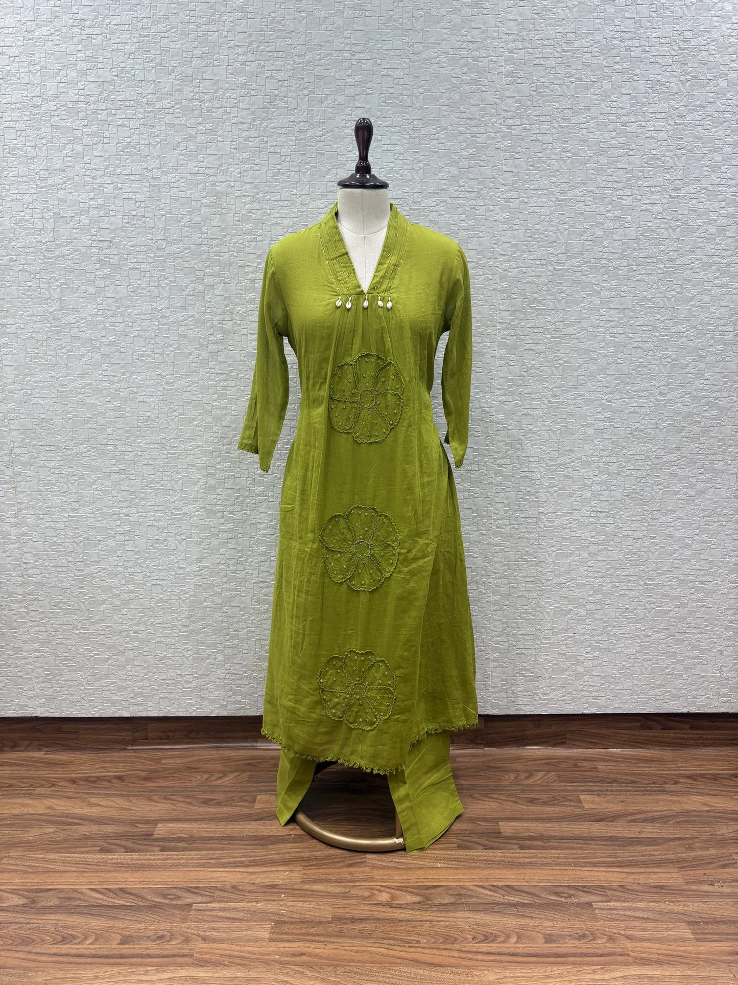 Petal Cutwork Dupatta Set 9051-2-5