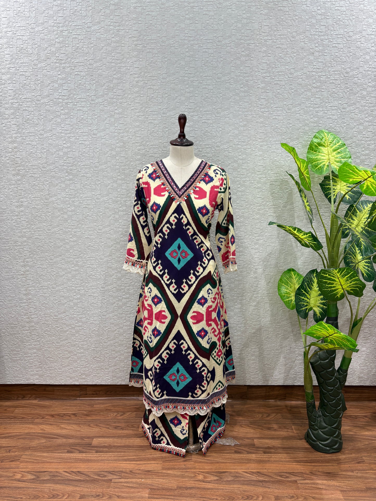 Virasat Ikkat- Premium Cotton KPD