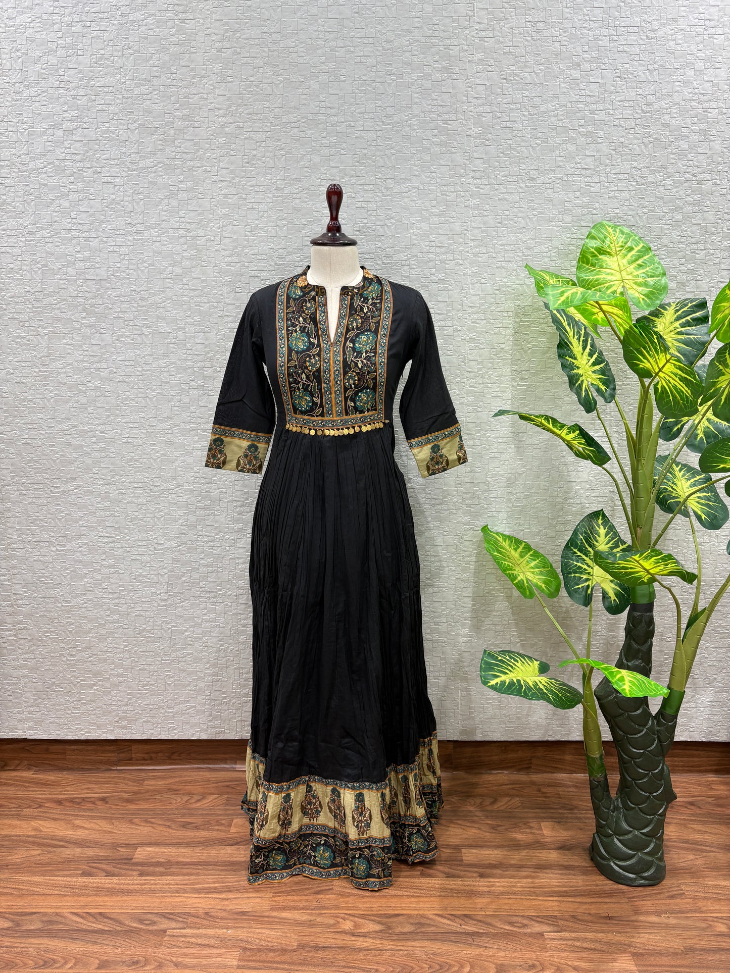 Meera- Ethereal Mul Cotton Gown