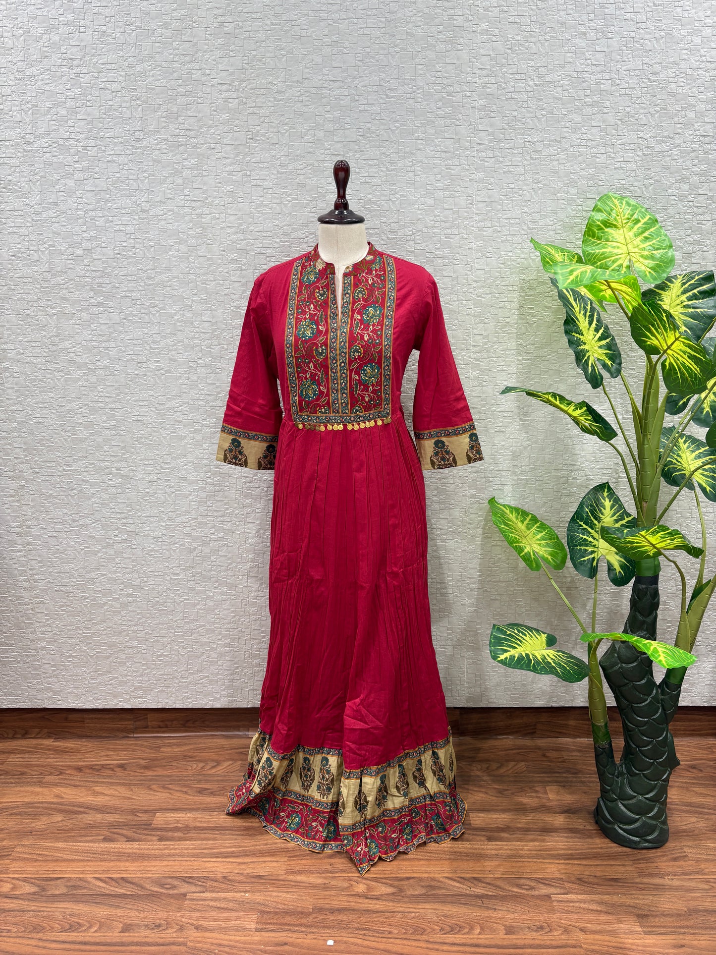 Meera- Ethereal Mul Cotton Gown