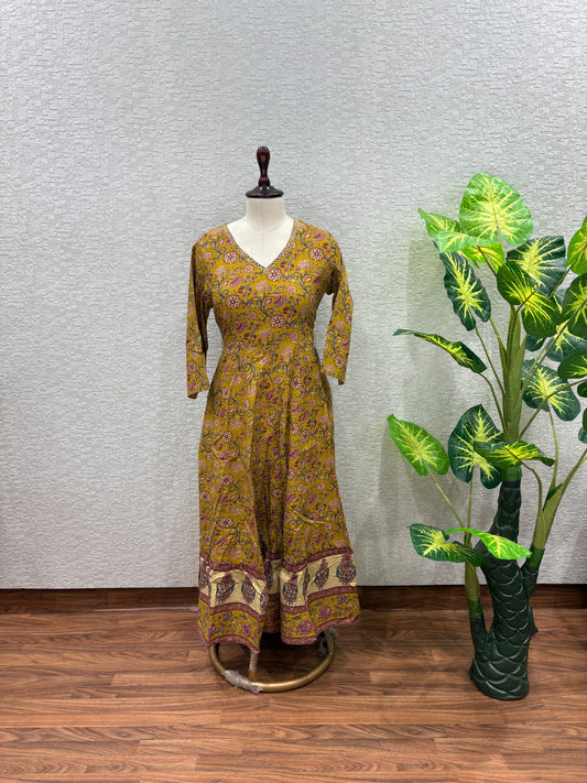 Bhoomi- Premium Cotton Anarkali Dress