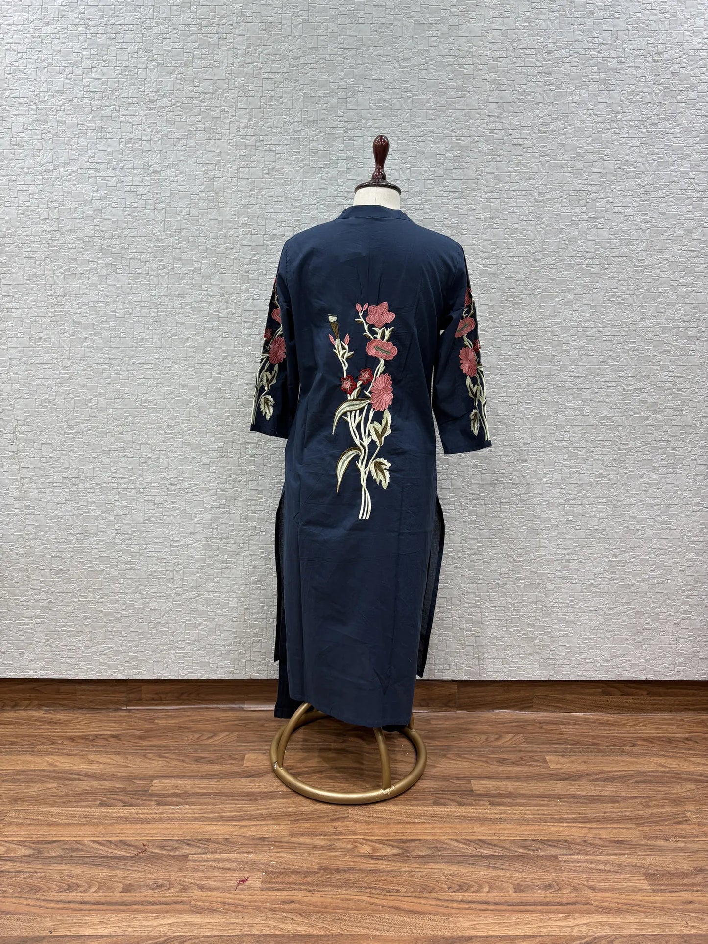 Floral Thread Dupatta Set 6067-3-5