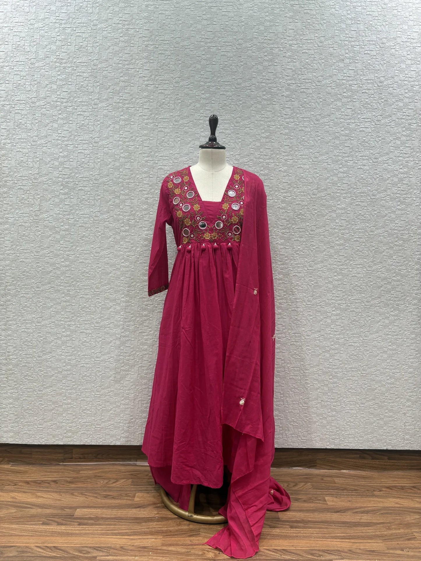 Mirror Garden Dupatta Set 147-7-60