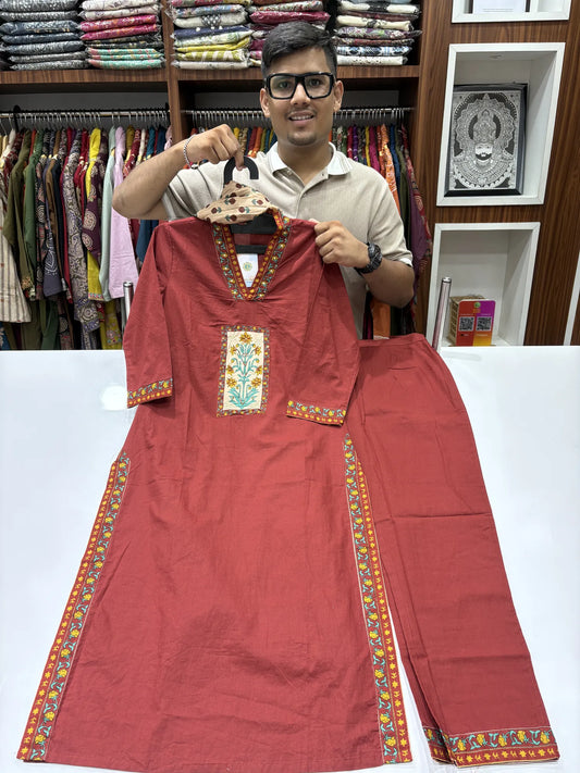 Mughal Buti Dupatta Set 147-11-60
