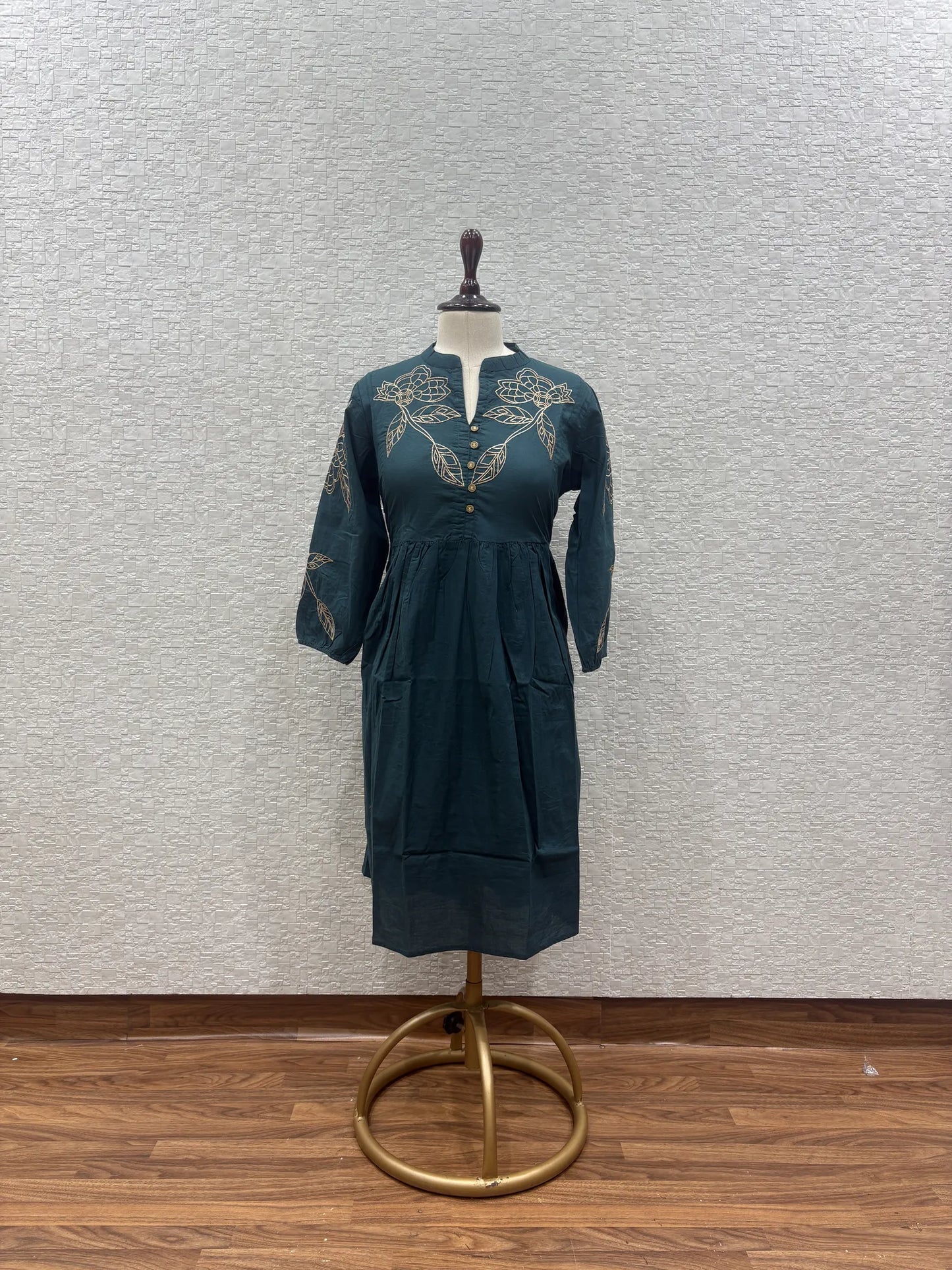 Embroidered Fool Dress 329-1-17