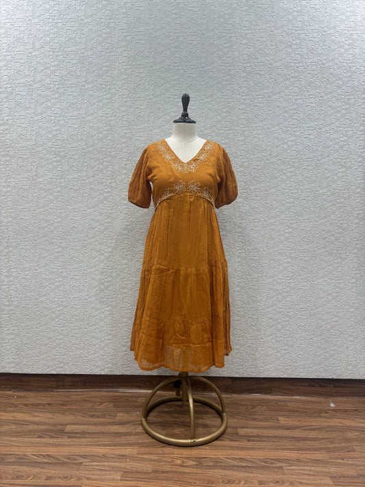 Suta Mul Cotton Dress 1437-7-52