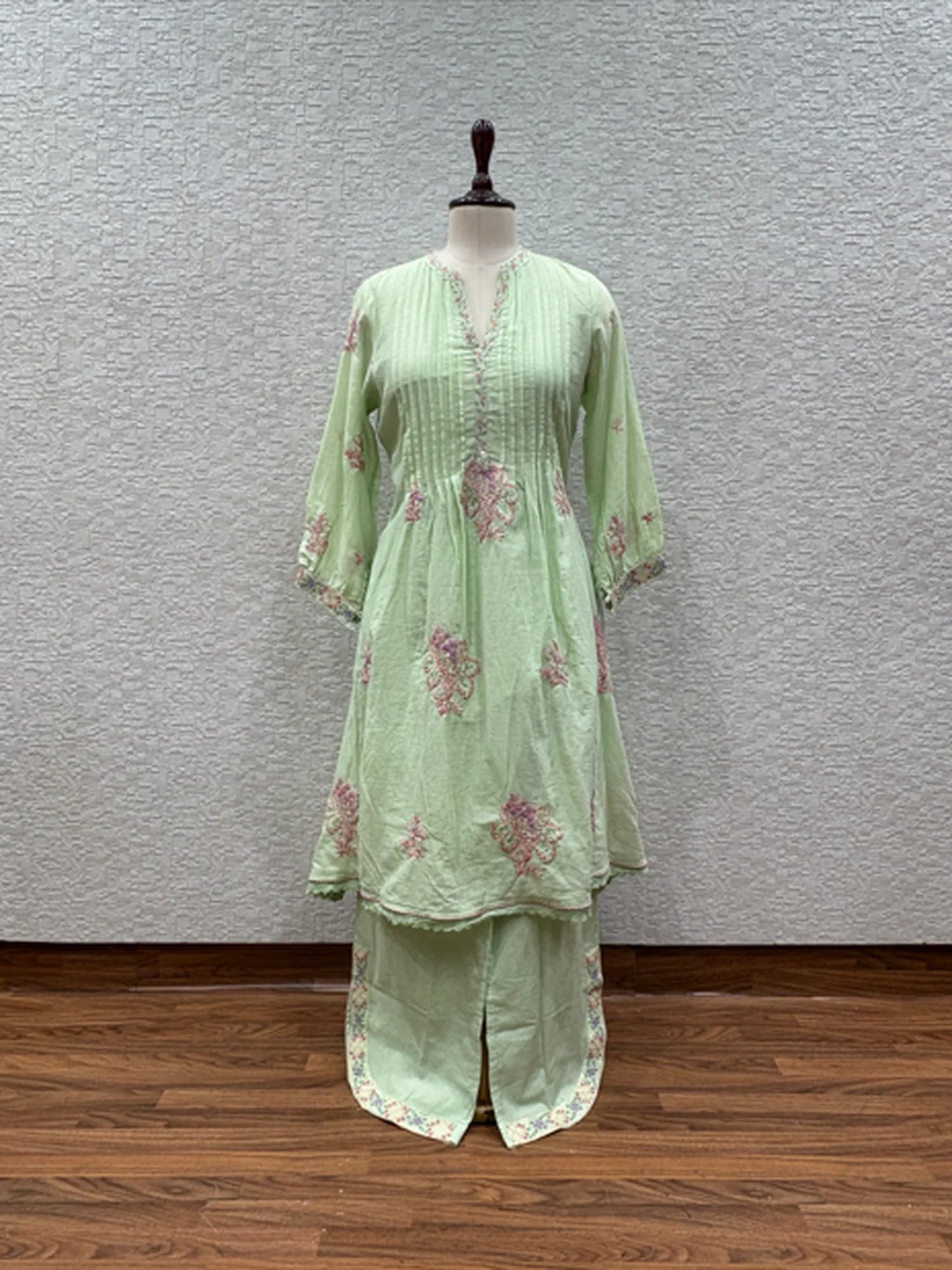 Phool Mint Kurti Pant Set 5341-8-14